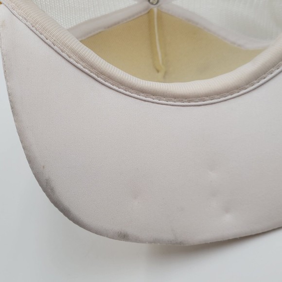 Vintage Ozarkland Snapback Trucker Hat Cap Mesh Rope Scrambled Eggs Polyester - Picture 12 of 13